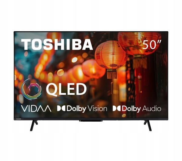 Toshiba 50QV2463DG QLED TV 50" 4K UHD Čierna